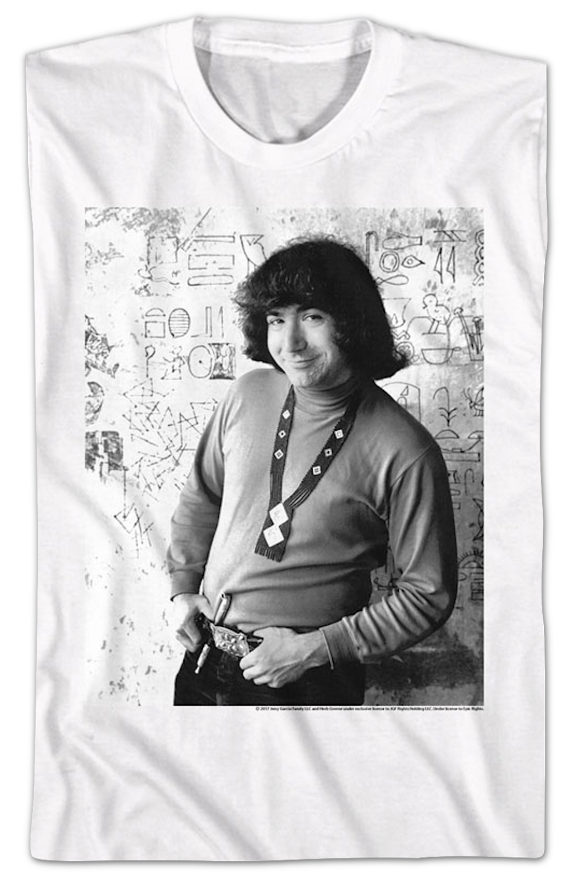 Black & White Photo Jerry Garcia T-Shirt product image 2