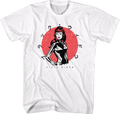 Black Widow Japanese Text Marvel Comics T-Shirt product image 1