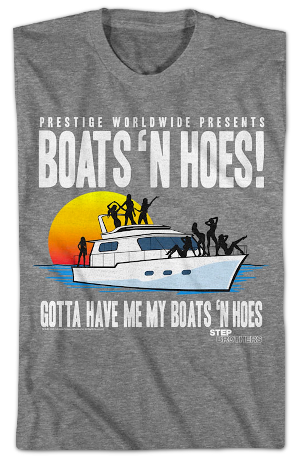 Boats 'N Hoes Step Brothers T-Shirt product image 2