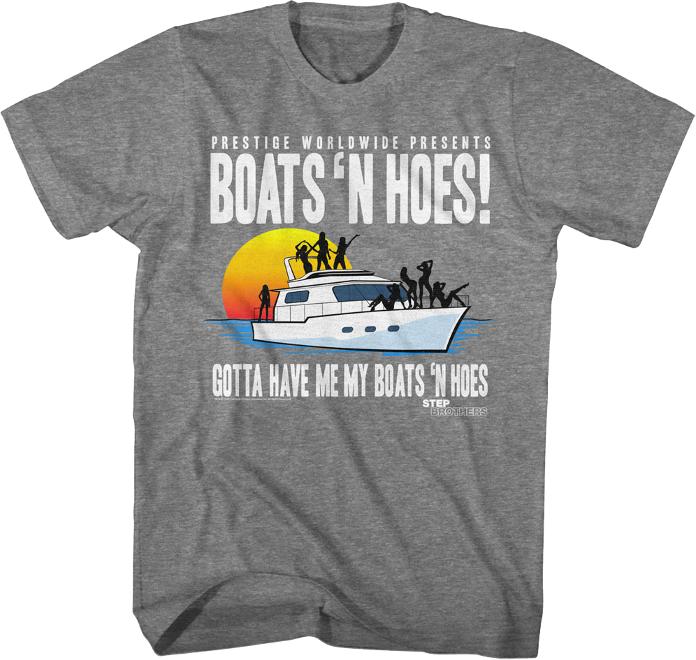 Boats 'N Hoes Step Brothers T-Shirt product image 1
