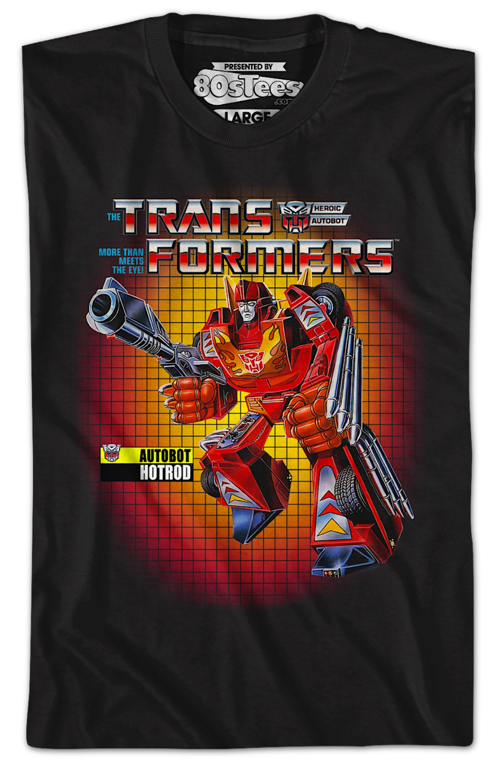 Box Art Hot Rod Transformers T-Shirt product image 2