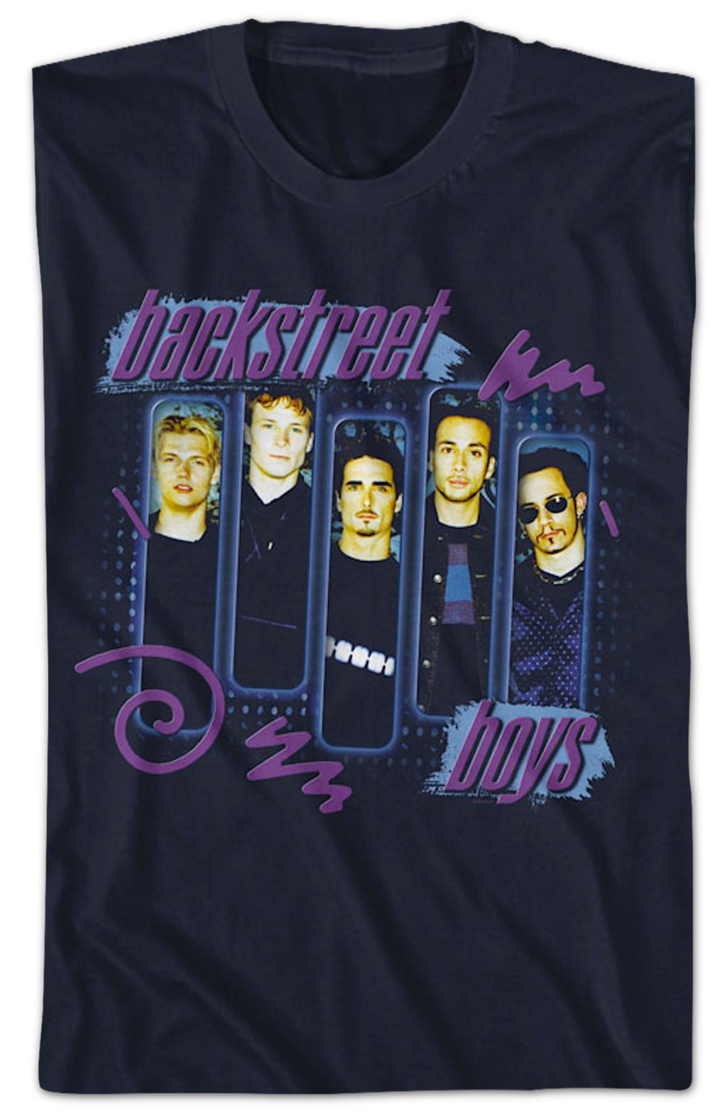 Boy Band Panels Backstreet Boys T-Shirt product image 2