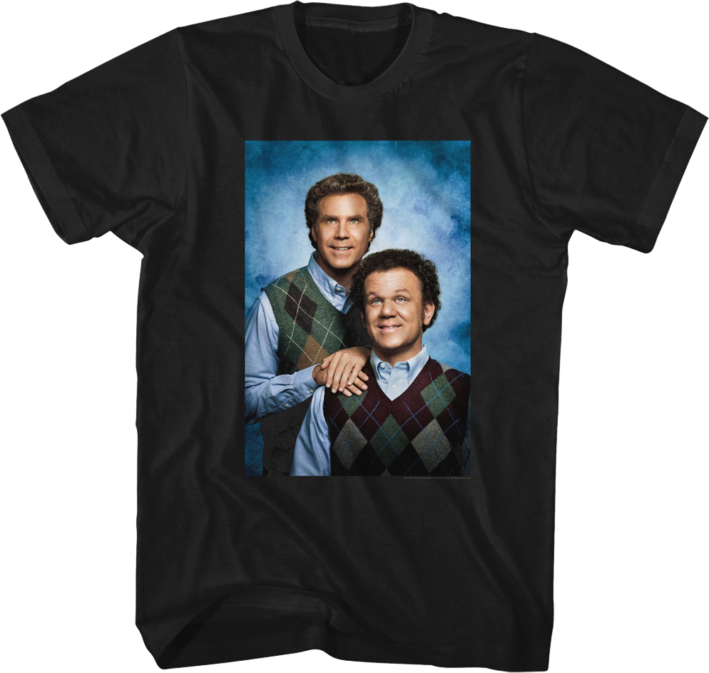 Brennan And Dale Portrait Step Brothers T-Shirt product image 1