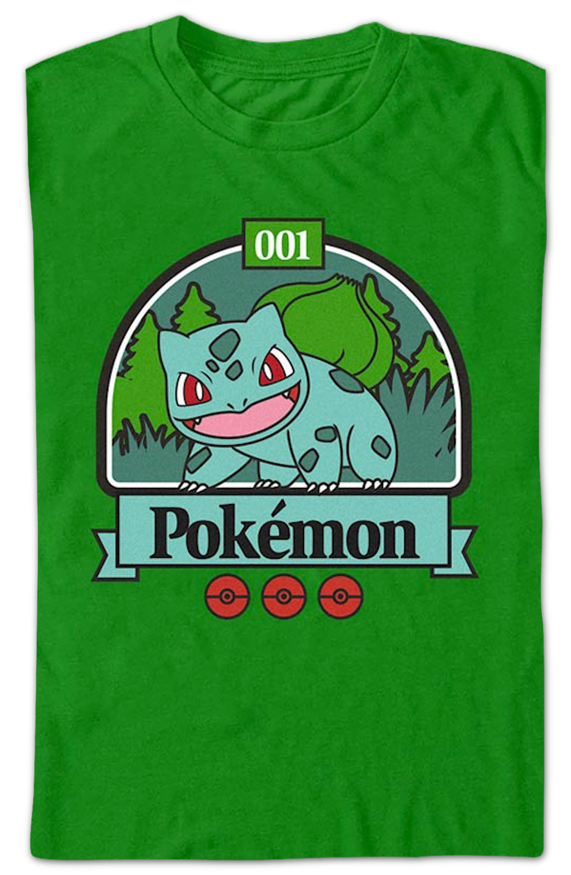 Bulbasaur Pokemon T-Shirt product image 2