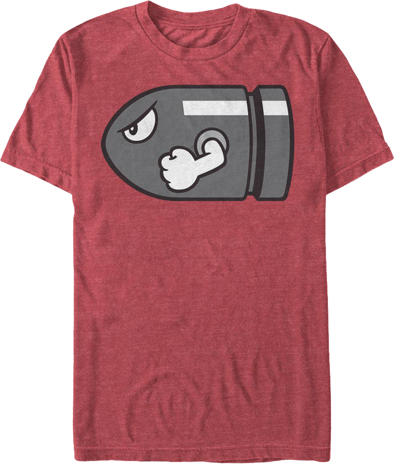 Bullet Bill Super Mario Bros. T-Shirt product image 1