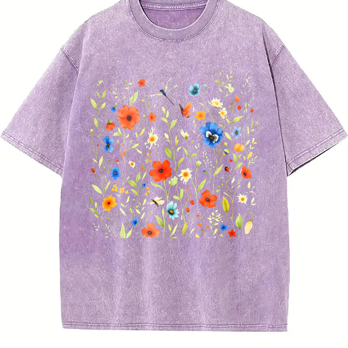 Pressed Flowers Vintage Washed T-Shirt product image 6