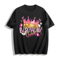 Birthday Queen Cartoon Cotton T-Shirt product image 1