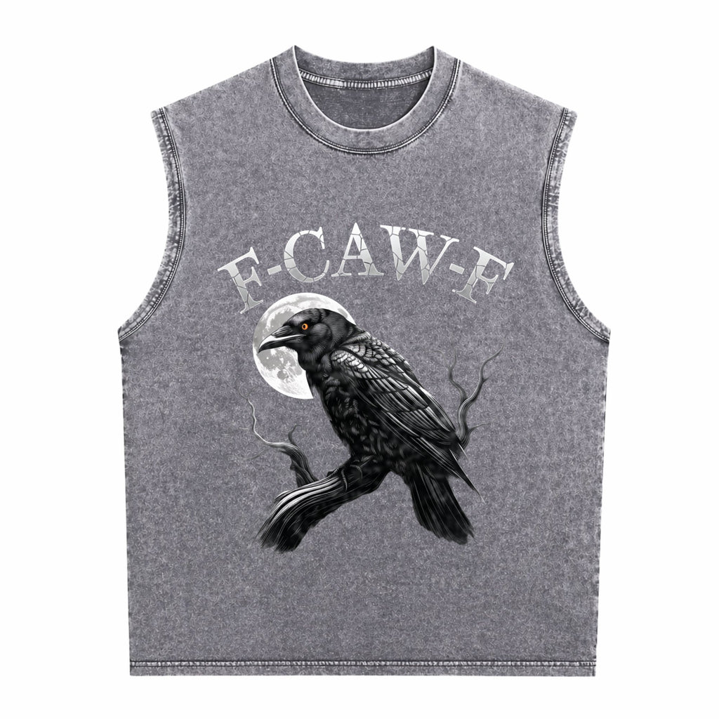 Black Crow Men's Washed Tank Top