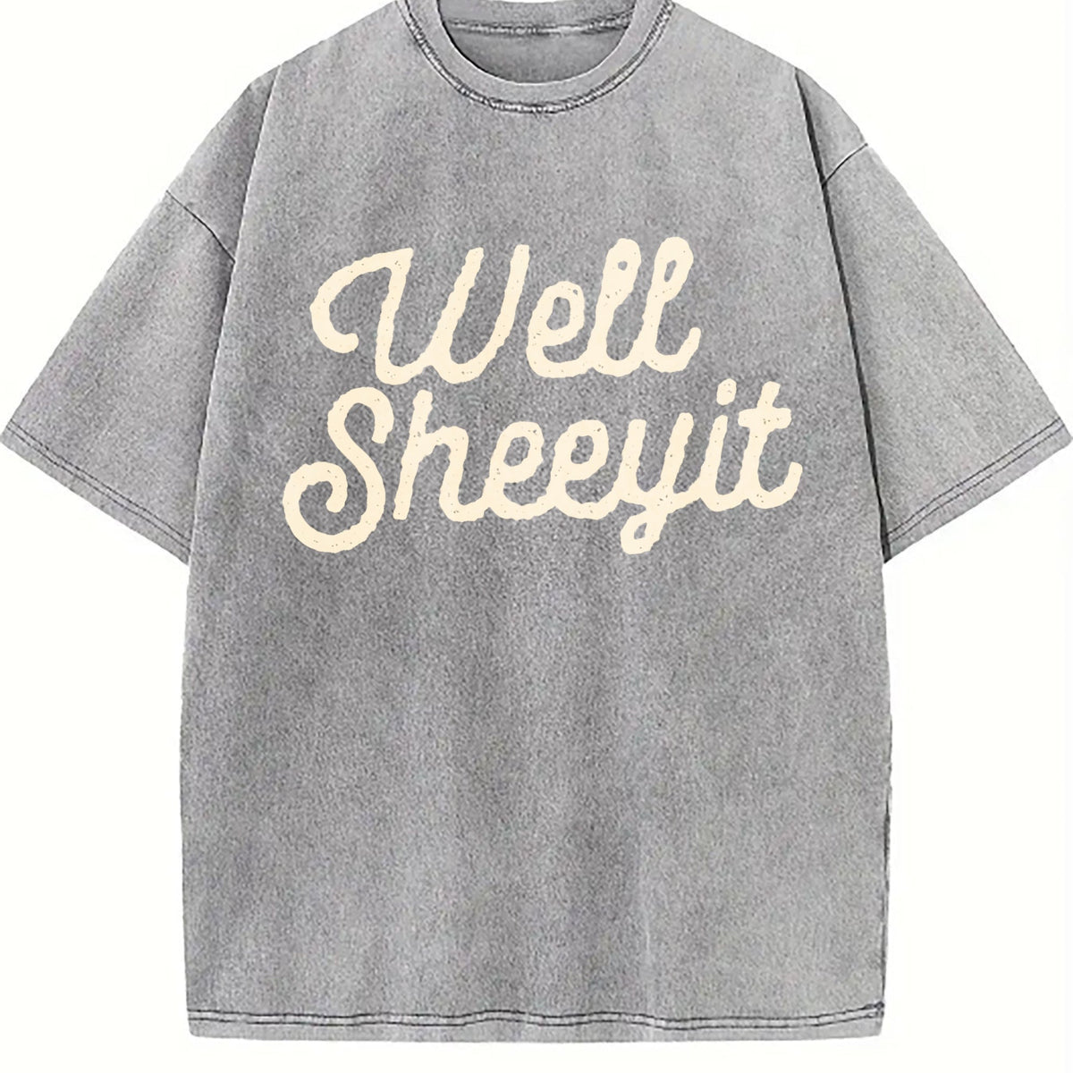 Well Sheeyit Vintage Washed T-Shirt product image 4