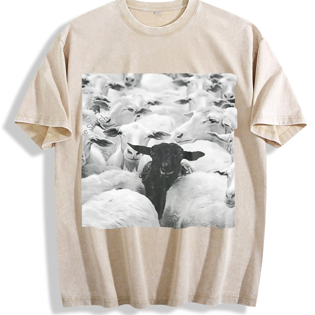 Black Sheep in the Flock Vintage Washed T-Shirt product image 1