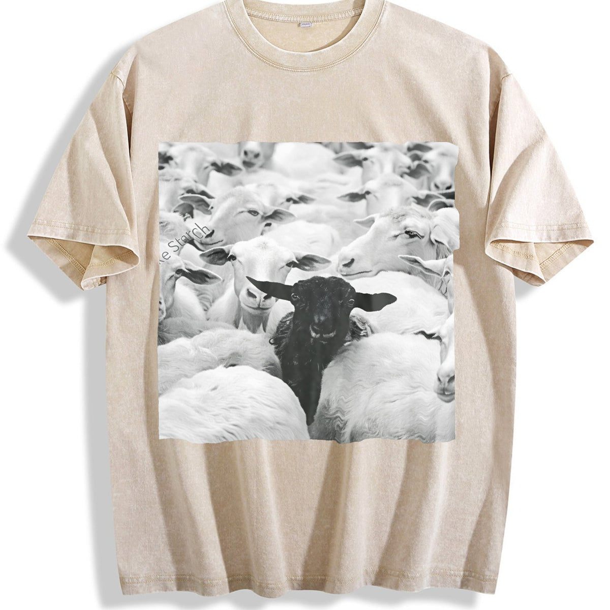 Black Sheep in the Flock Vintage Washed T-Shirt product image 1