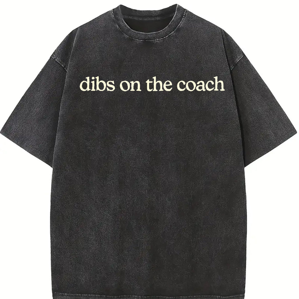 Dibs On The Coach Funny Sports Wife For Football Vintage product image 2