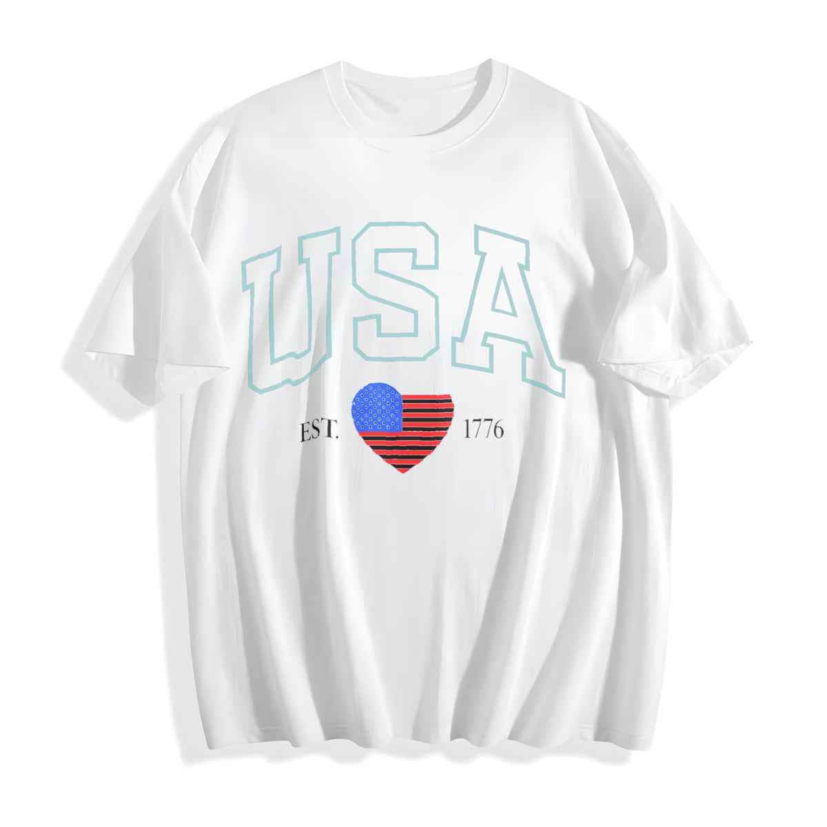 USA Flag Cotton T-Shirt product image 2