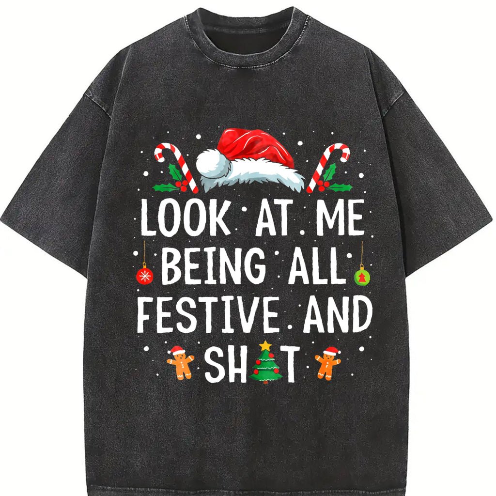 Christmas Jumper - At Me Being All Festive And Shit Vintage product image 2