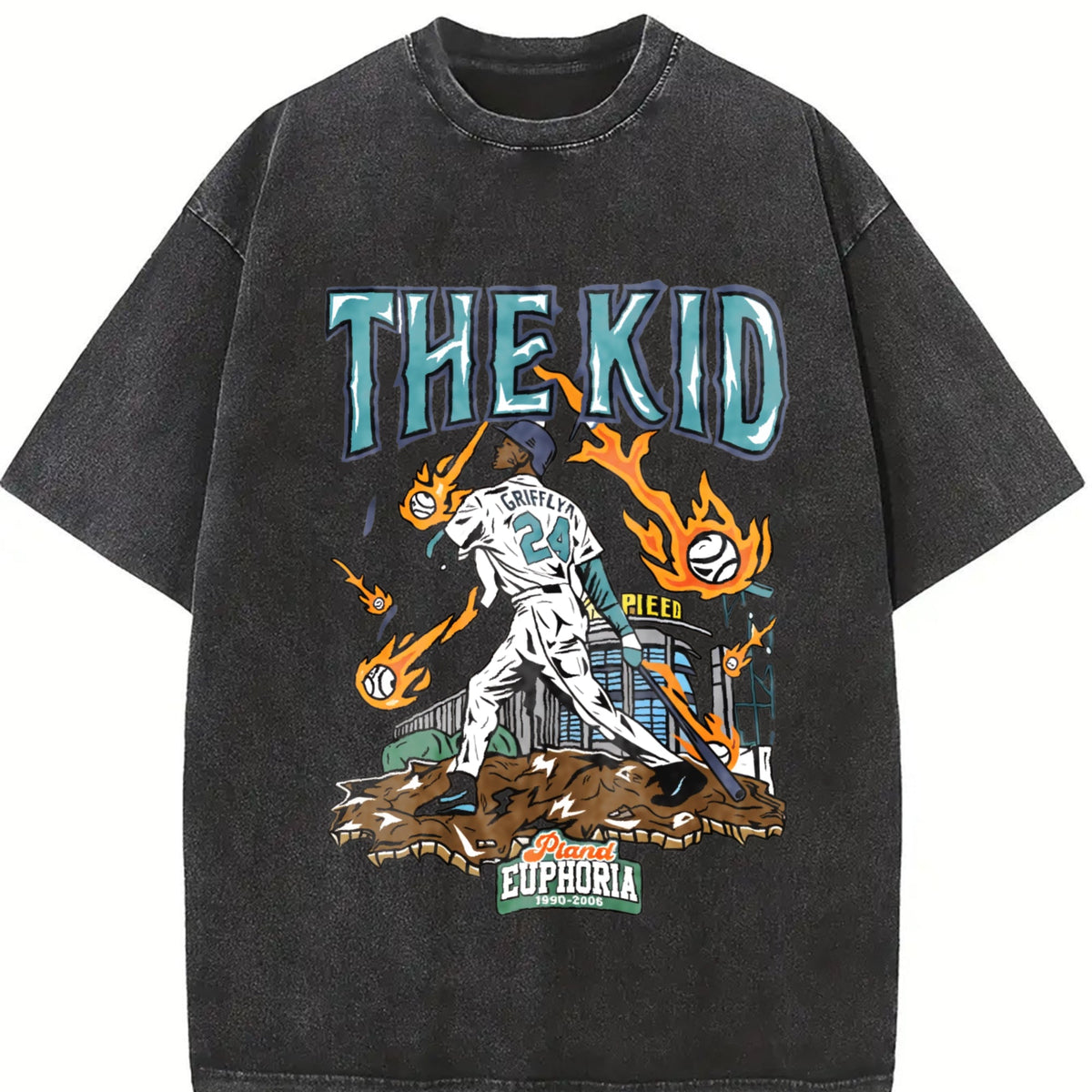 Batik - Baseball Legend Vintage Washed T-Shirt product image 2