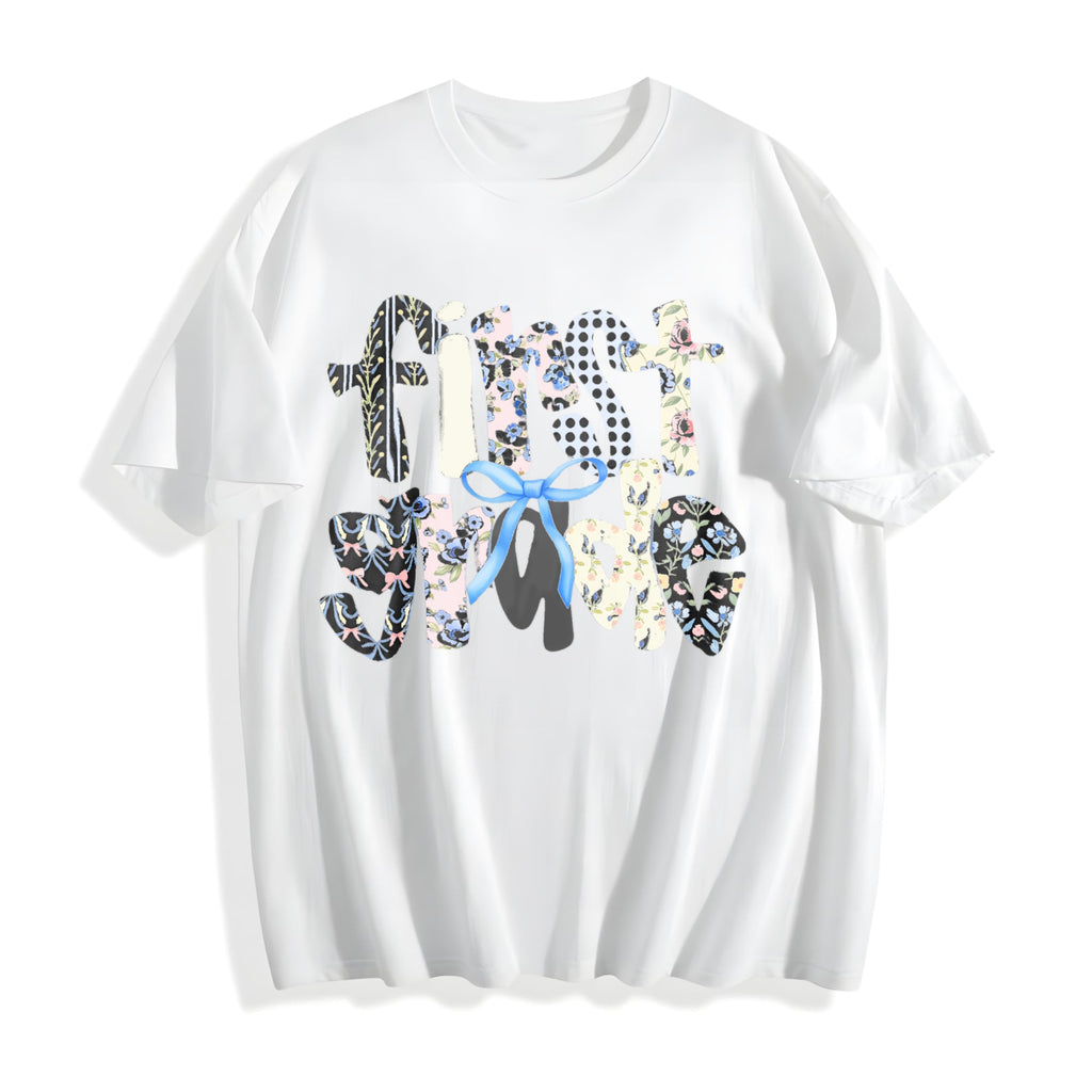 First Grade Teacher Cotton T-Shirt product image 2