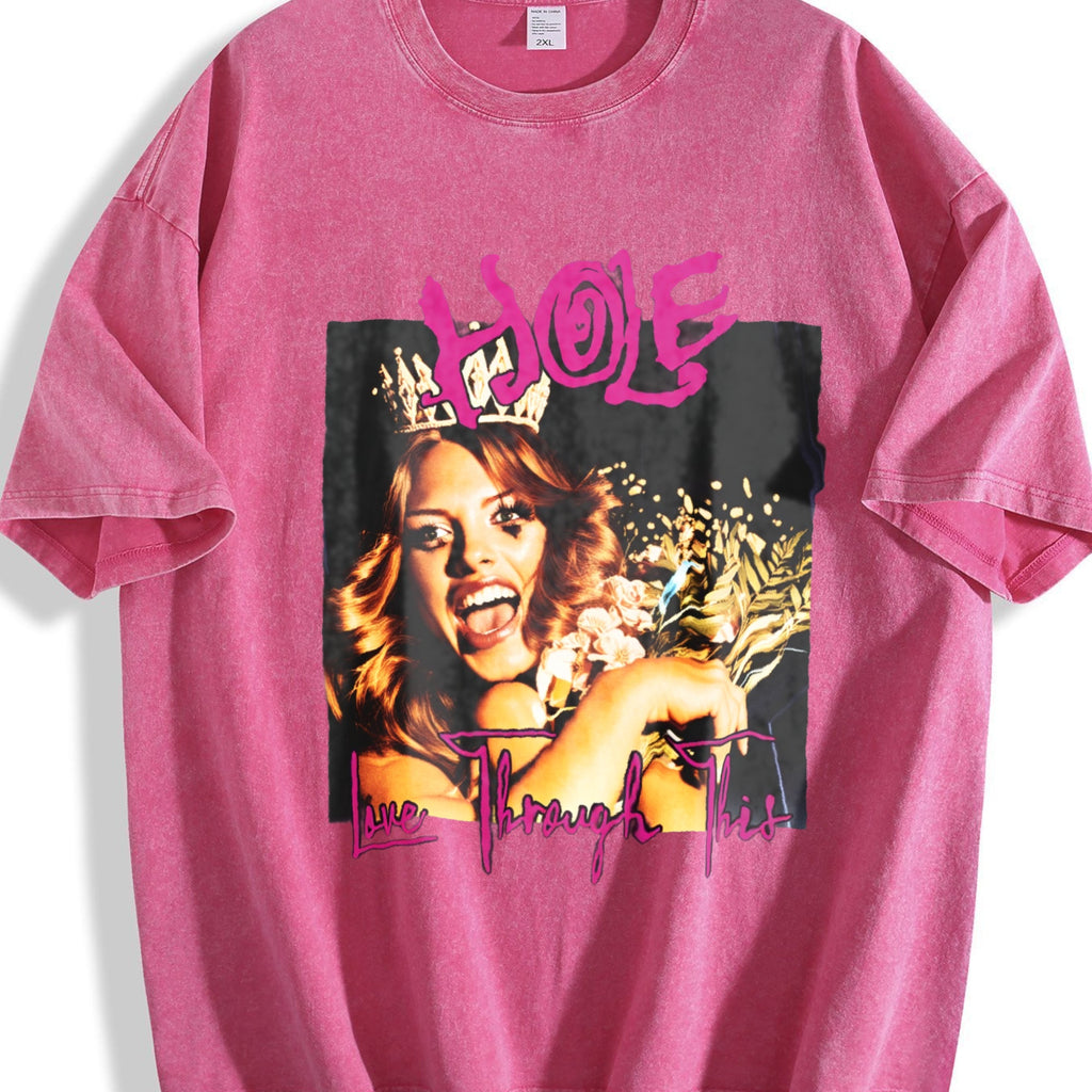 Hole Live Through This Album Cover - 90s Grunge Band product image 5