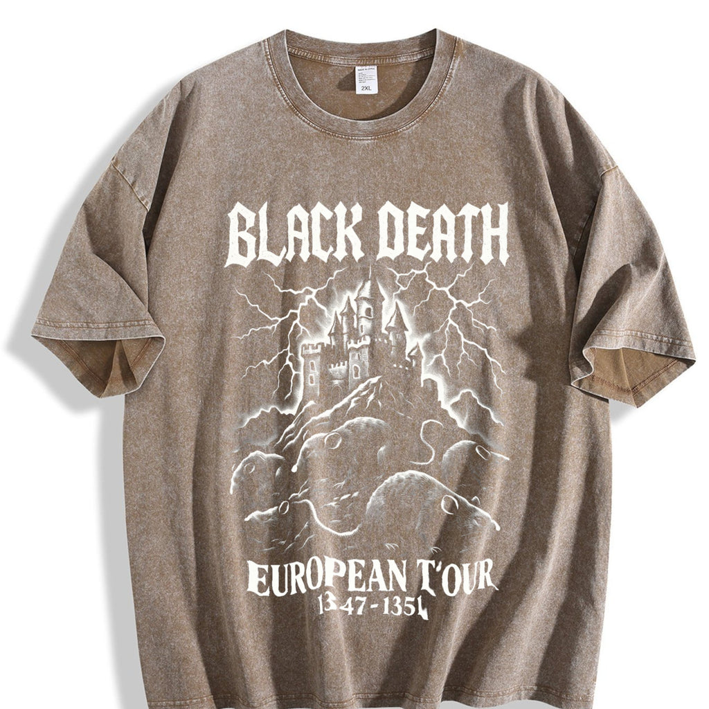 Black Death Gothic Plague Rats Castle Medieval Dark Vintage product image 3