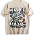 Kiss My Bass 90s Bootleg Rap Vintage Washed T-Shirt product image 1