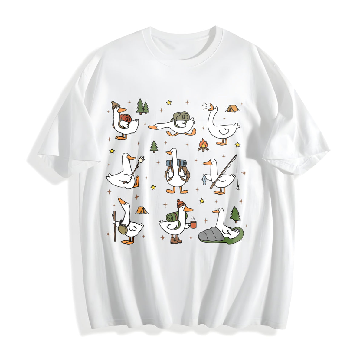 Silly Goose Hiking Cotton T-Shirt product image 2