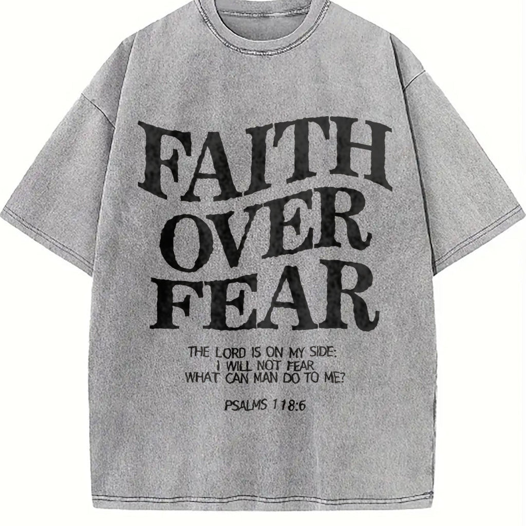 Faith Over Fear Inspirational Bible Verse Psalm 27:1 product image 4