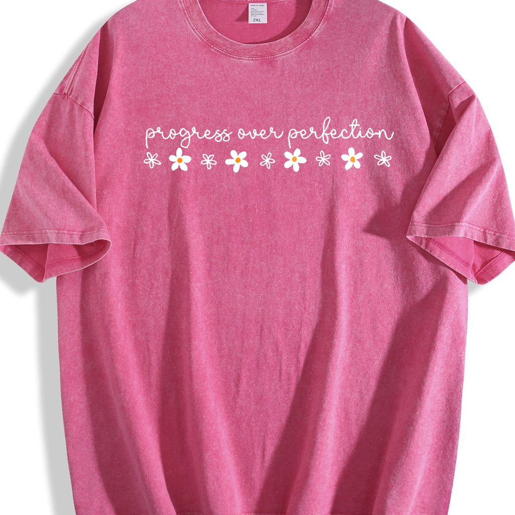 Progress Over Perfection Inspirational Teacher Vintage product image 5