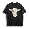 Faux Patchwork Cow Cotton T-Shirt product image 1
