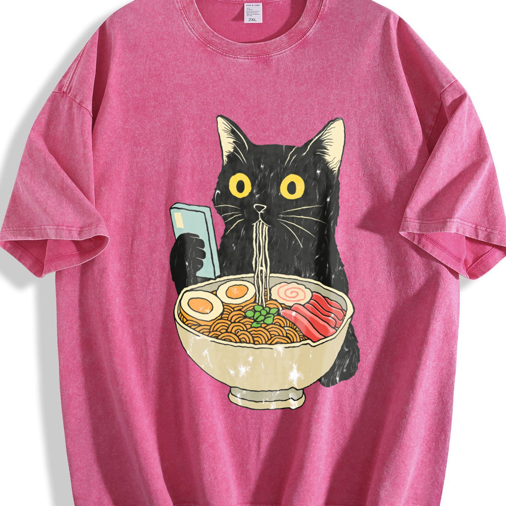 Cat Rahmen Vintage Washed T-Shirt product image 7