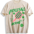 Pickleball Playing Paddleball Sport Vintage Washed T-Shirt product image 1