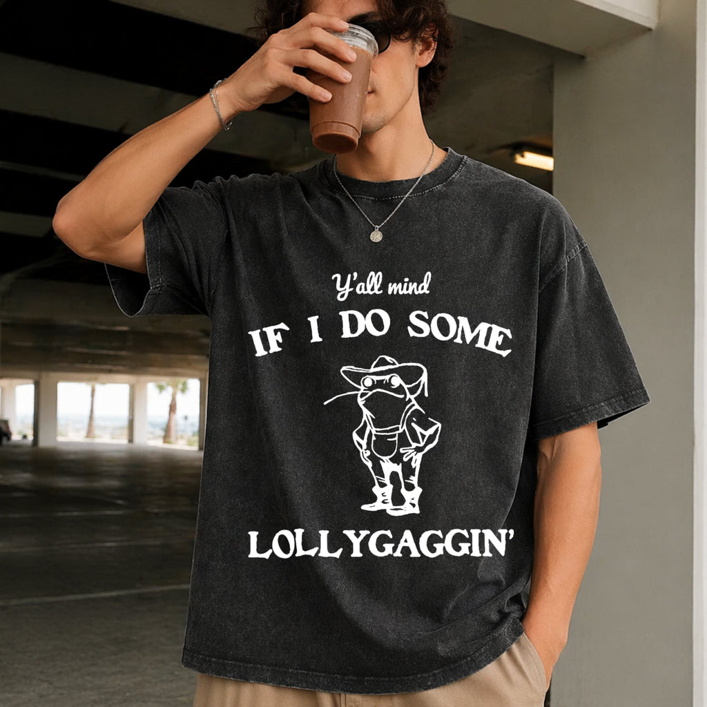 Lollygaggin Vintage Washed T-Shirt product image 2