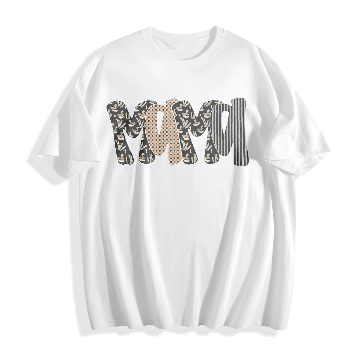 Camo Malard Duck Mama Cotton T-Shirt product image 2