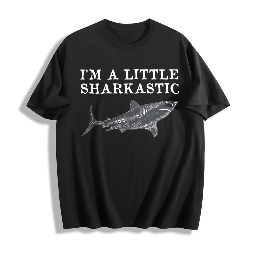 Funny Shark Lover Ocean Life Sea Creature I'm A Little product image 1