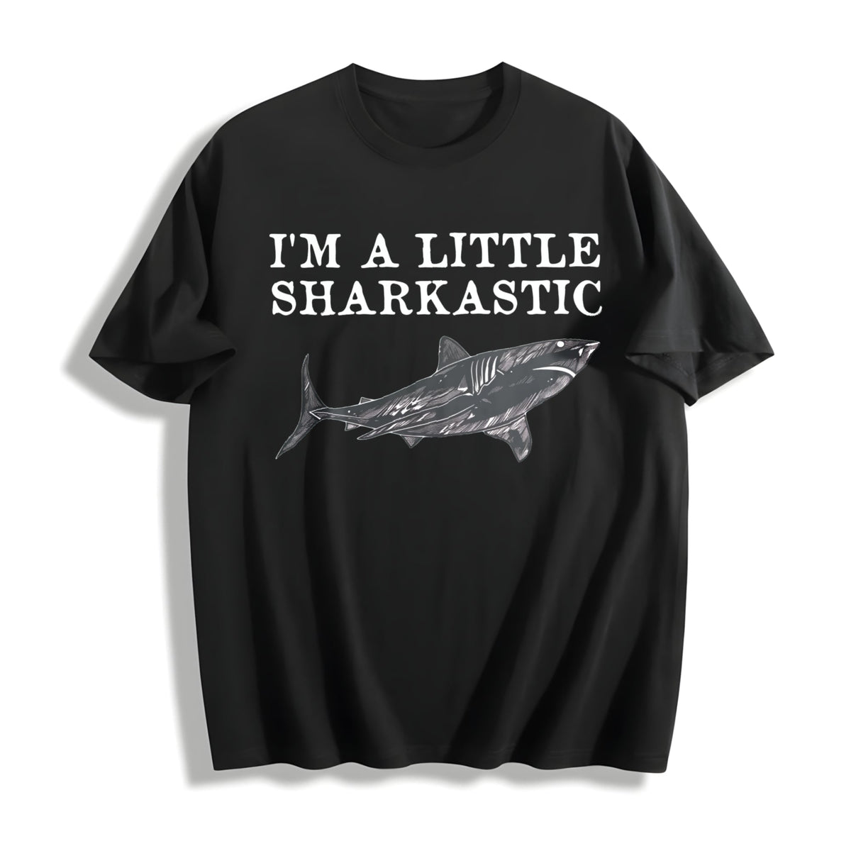 Funny Shark Lover Ocean Life Sea Creature I'm A Little product image 1