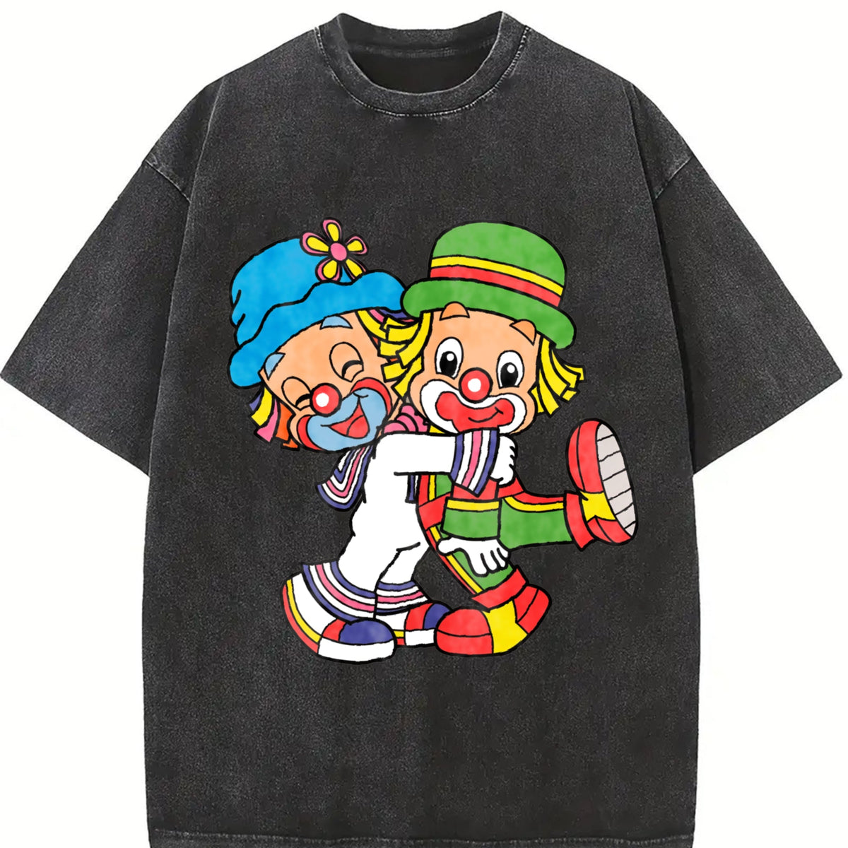 Clown Vintage Washed T-Shirt product image 2