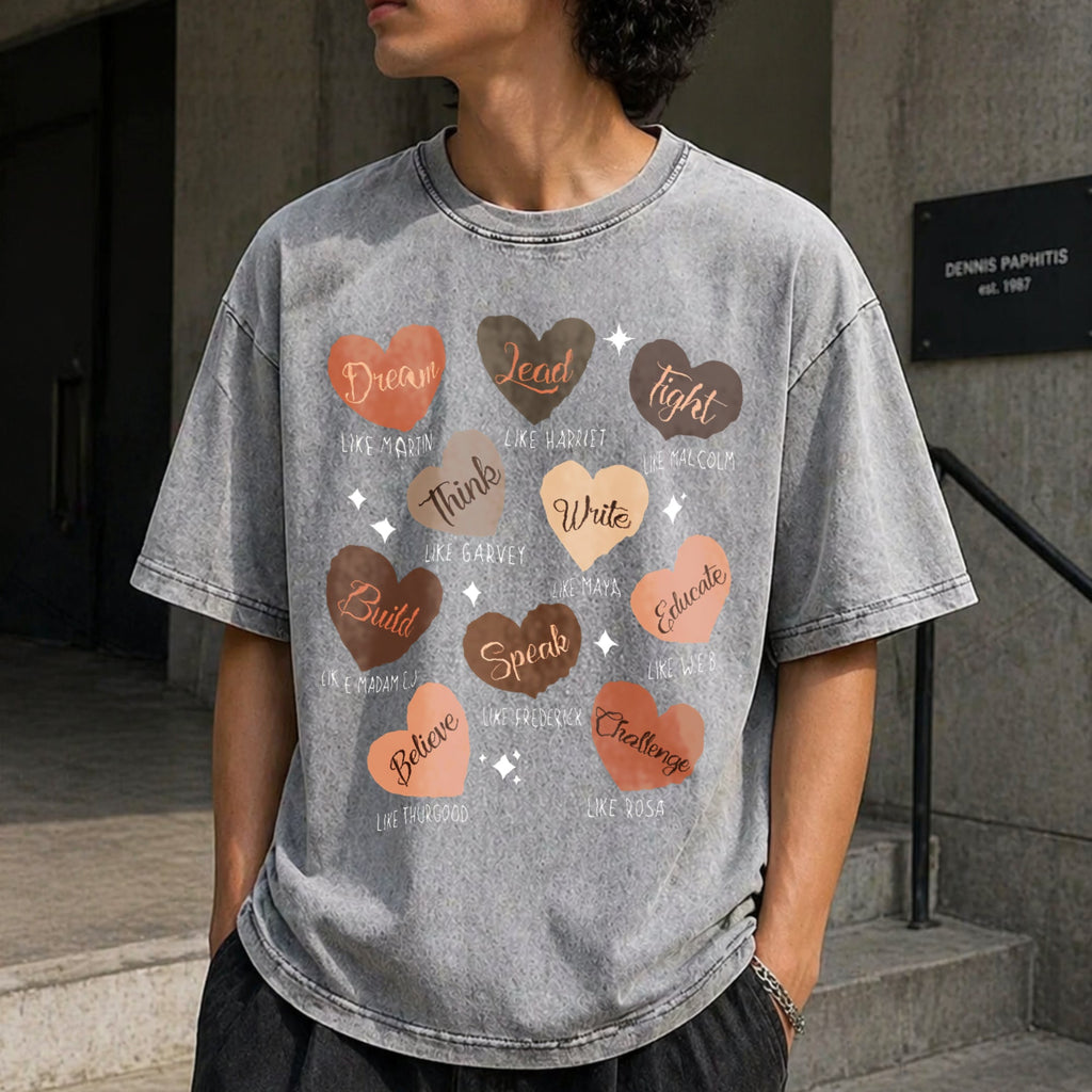 Celebrating Black History Vintage Washed T-Shirt product image 5