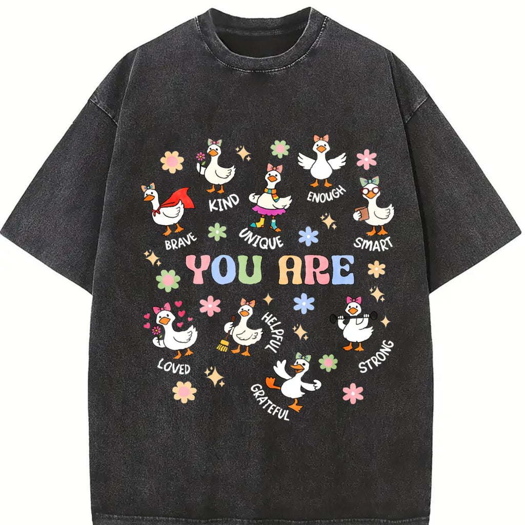 Silly Goose You Are Kind Vintage Washed T-Shirt product image 2