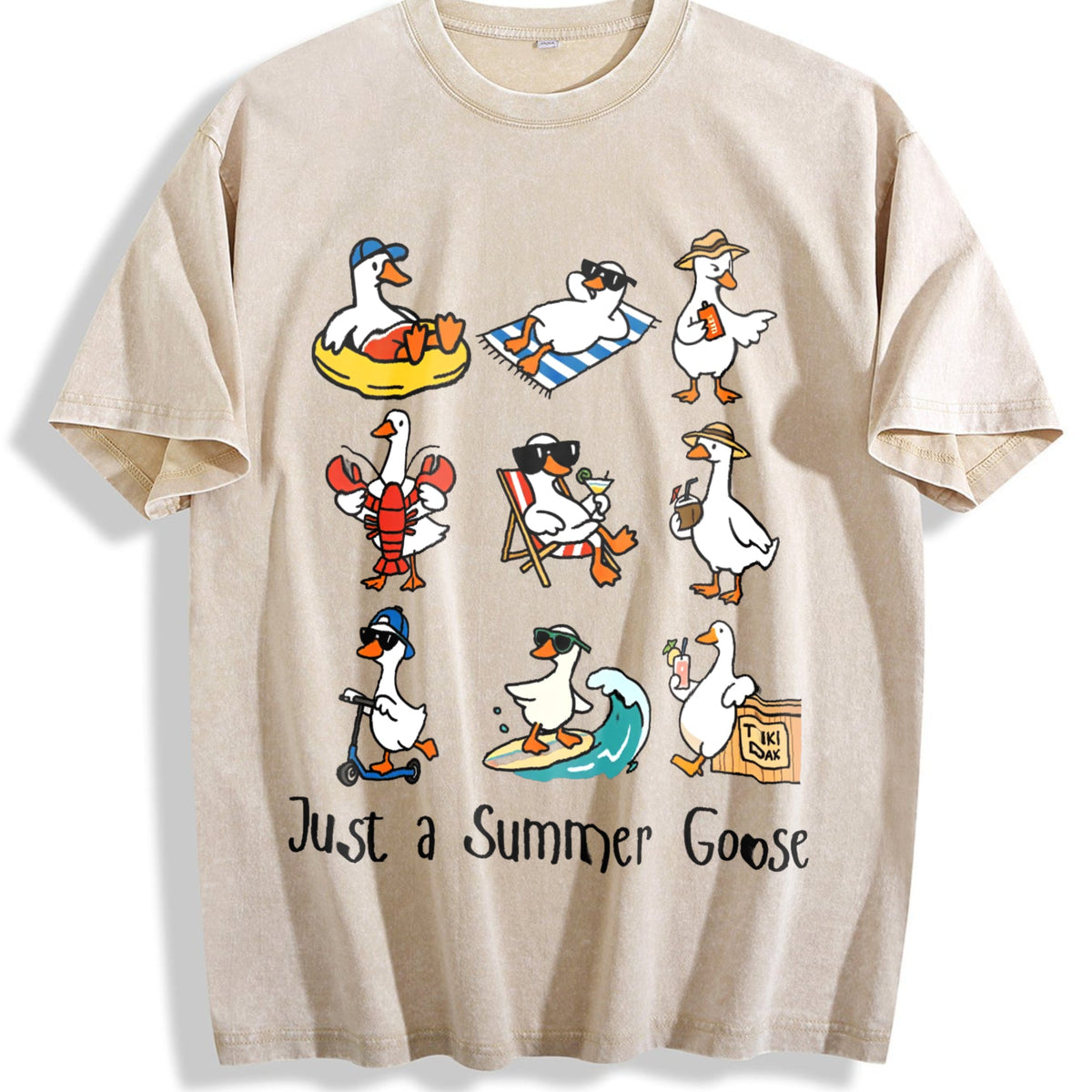 Just A Summer Goose Vintage Washed T-Shirt product image 1