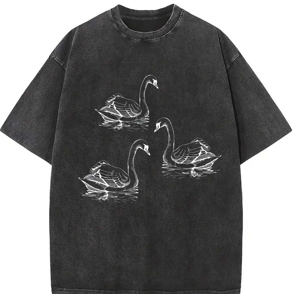Swan 90s Vintage Washed T-Shirt product image 2
