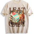 I Eat Cement Funny Cat Meme Vintage Washed T-Shirt product image 1