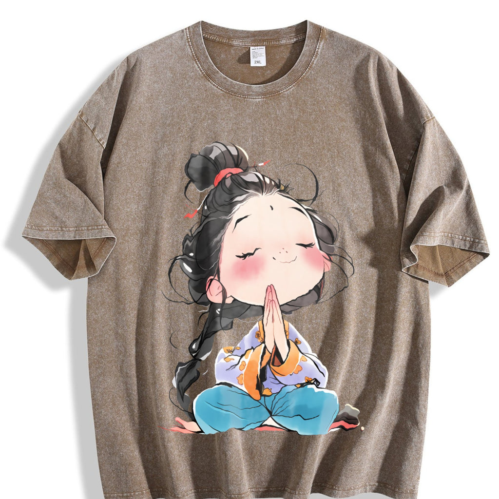 Compatible Vintage Washed T-Shirt product image 3