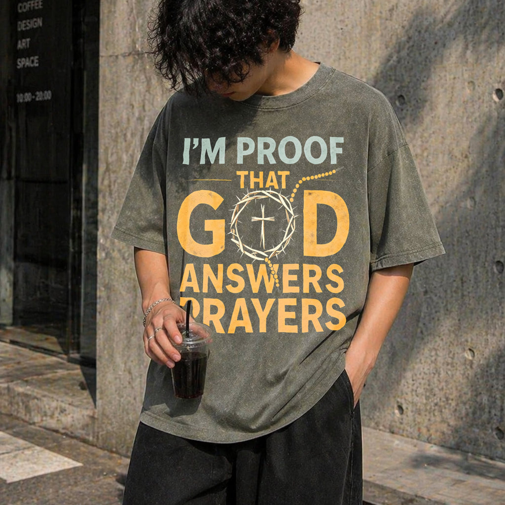 Christian I Am God's Response To Prayer With Crown Vintage product image 4