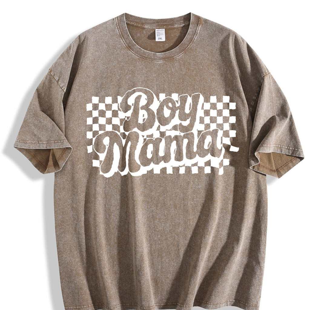Boy Mama Vintage Washed T-Shirt product image 3