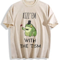 Rizz Em With The Tism Vintage Washed T-Shirt product image 1