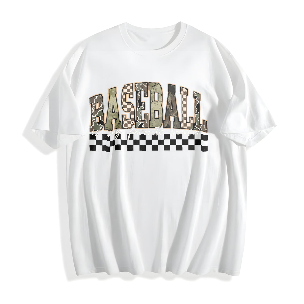 Camo Baseball Mama Coquette Military Camouflage Cotton product image 2