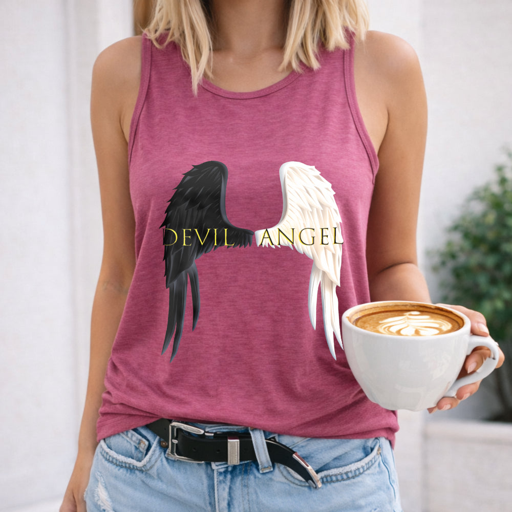 Devil Angel Women's Tank Top