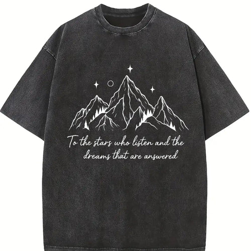ACOTAR Rhysand Vintage Washed T-Shirt product image 2
