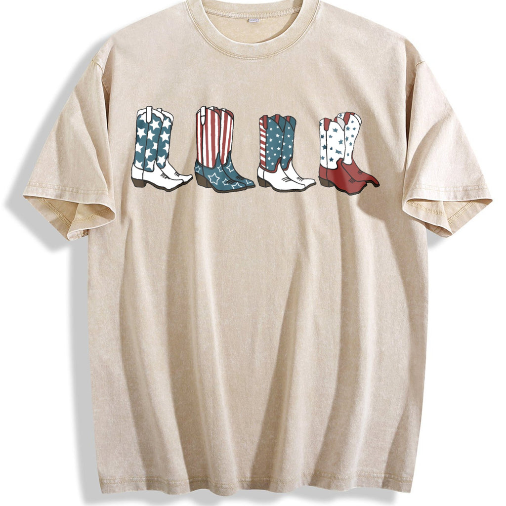 Fourth Of July Vintage Washed T-Shirt product image 1