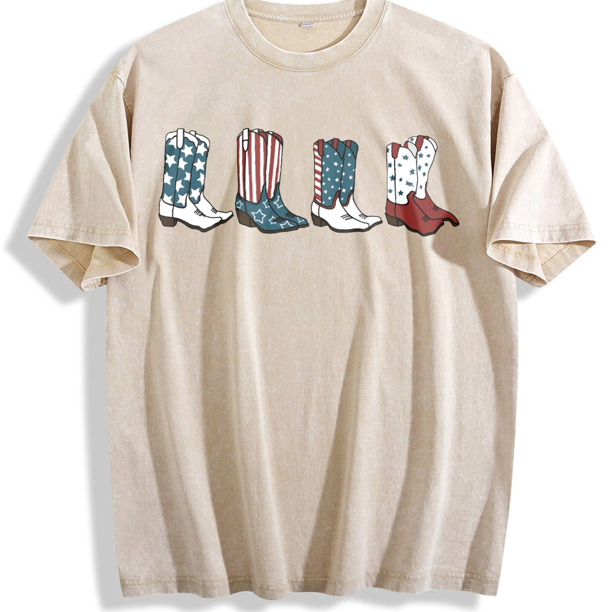 Fourth Of July Vintage Washed T-Shirt product image 1