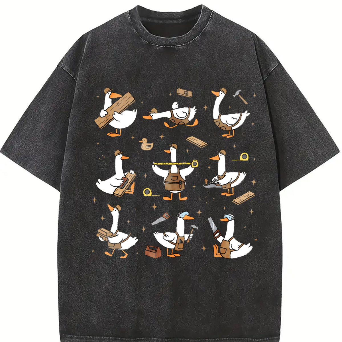 Silly Goose Woodworking Vintage Washed T-Shirt product image 2