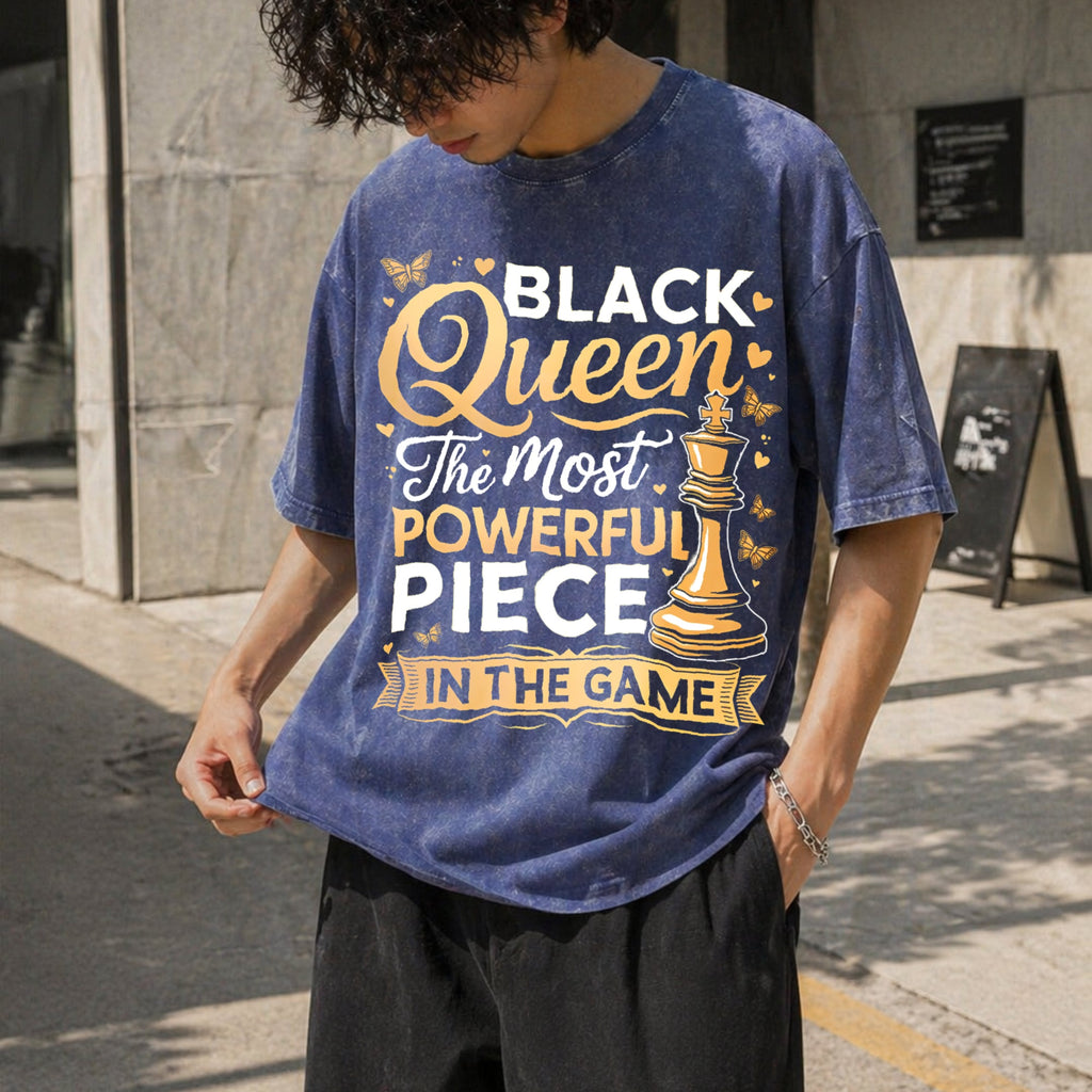 Black History For Month Vintage Washed T-Shirt product image 8